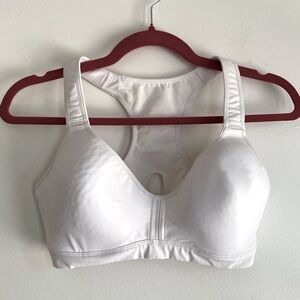 Marika White High Impact Sports Bra
